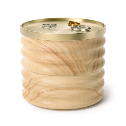 Tesora Wood Storage Box